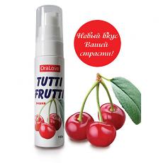 Гель со вкусом садовой вишни Tutti-Frutti серии OraLove 30г