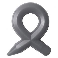 Клиторальный стимулятор-кольцо Lit-up Rings Liquid Silicone Gray