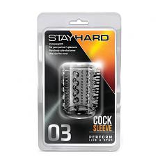 Клиторальный стимулятор-насадка Stay Hard Cock Sleeve 03 Clear