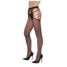 Колготки ажурные с отверстиями S/M