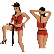 Комплект нижнего белья Красная дьяволица