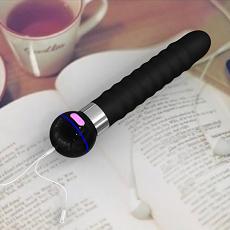 Креативный вибратор черный водонепроницаемый