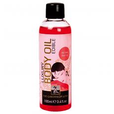 Luxury Body Oil edible съедобное масло с ароматом Клубники 100 мл.