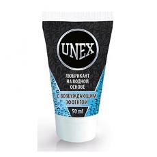 Любрикант на водной основе с возбуждающим эффектом Unex 50 мл