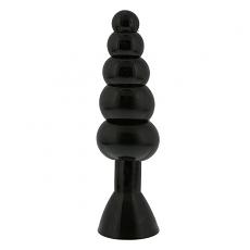 Массажер для анальной стимуляции Bendable Butt Rattler black