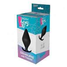 Массажер для анальной стимуляции Black Plug With T-handle