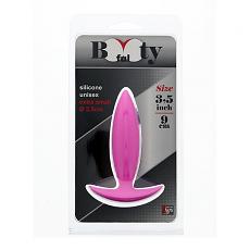 Массажер для анальной стимуляции Bootyful Anal Plug Xtra Small Pink