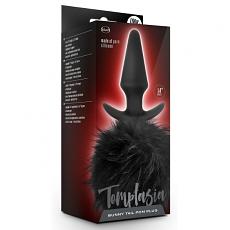 Массажер для анальной стимуляции Bunny Tail Pom Plug