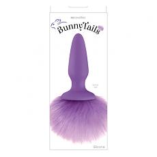 Массажер для анальной стимуляции Bunny Tails Purple
