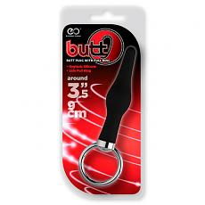 Массажер для анальной стимуляции Butt O 3.5inch Butt Plug Black