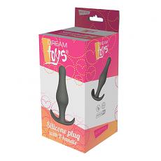 Массажер для анальной стимуляции Grey Plug With T-handle