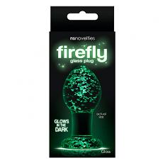 Массажер для анальной стимуляции из стекла Firefly Glass Plug Medium Clear