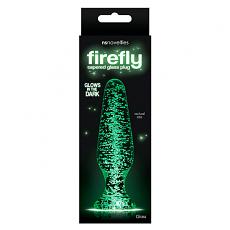 Массажер для анальной стимуляции из стекла Firefly Glass Tapered Plug Clear