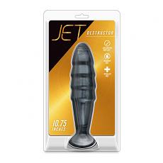 Массажер для анальной стимуляции Jet Destructor Carbon Metallic Black