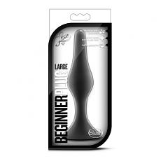 Массажер для анальной стимуляции Luxe Beginner Plug Large