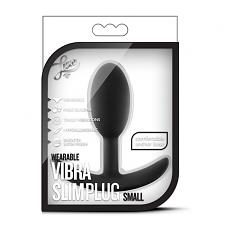 Массажер для анальной стимуляции Luxe Wearable Vibra Slim Plug Small