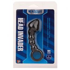 Массажер для анальной стимуляции Menzstuff head invader black