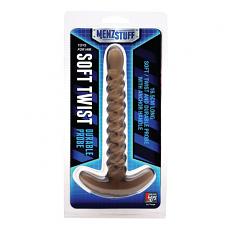 Массажер для анальной стимуляции MENZSTUFF SOFT TWIST DURABLE PROBE SMOKE