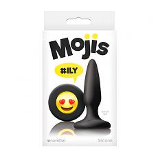 Массажер для анальной стимуляции Mojis Ily Black