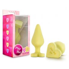 Массажер для анальной стимуляции Play With Me Candy Heart Fill Me Up