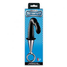Массажер для анальной стимуляции Prostate Plug Plated Handle