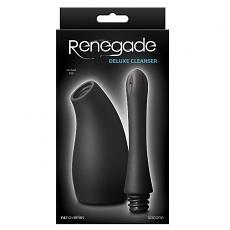 Массажер для анальной стимуляции Renegade Deluxe Cleanser Black