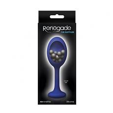 Массажер для анальной стимуляции Renegade Rattler Blue