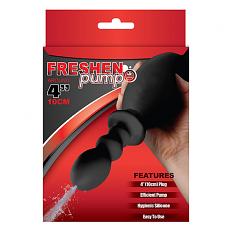 Массажер для анальной стимуляции с функцией душа Freshen Pump Black