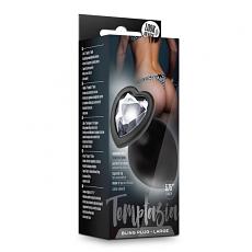 Массажер для анальной стимуляции Temptasia Bling Plug Large Black