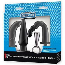 Массажер для анальной стимуляции в наборе Menzstuff Prostate Butt Plug Set