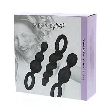 Массажер для анальной стимуляции в наборе Satisfyer Plugs
