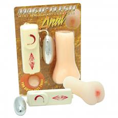 Массажер для мужчин - вагина с вибратором Anal