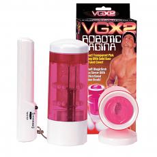 Массажер для мужчин - вагина с вибратором Robotic Vagina