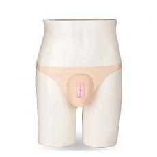 Массажер для мужчин-вагина с креплением на поясе