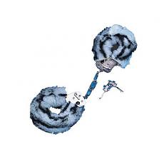 Меховые наручники Морской бриз