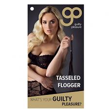 Мини плеть из резины с пластиковой ручкой