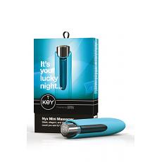 Мини вибратор Key Nyx Mini Massager Robin Blue