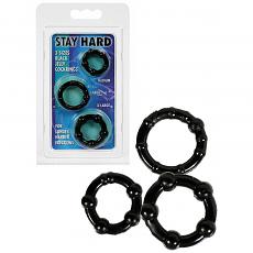 Набор эрекционных колец Stay Hard