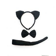 Набор кошки черный