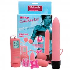 Набор массажеров и аксессуаров Silky Couples Kit