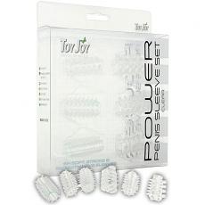 Набор насадок на член Power Penis Sleeve Set Clear