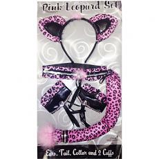 Набор Розовый леопард