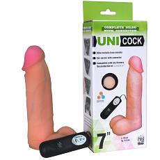 Насадка на Harness с 12-режимной вибрацией Unicock 19 см