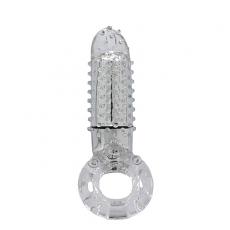 Насадка на пенис с вибратором Oyeah Clear