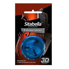 Насадка стимулирующая Sitabella 3D Классика чувств