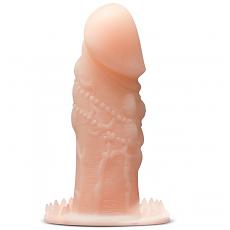 Насадка-фаллоимитатор Performance Beaded Sleeve Beige