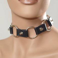 Ошейник с кольцами K