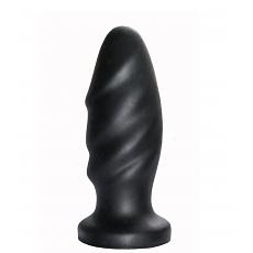 Плаг-массажёр для простаты чёрный в ламинате