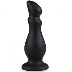 Плаг-массажёр для простаты чёрный в ламинате