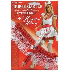 Подвязка для медсестры со шприцом